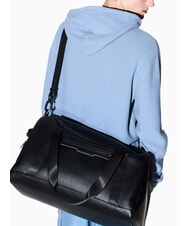 ARMANI EXCHANGE CEDRIC Borsone grande con tracolla black/black - Borsoni - 7