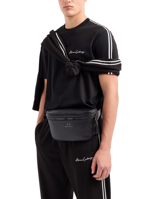 DINO Marsupio Nero - Tracolle Uomo