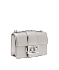 ARMANI EXCHANGE JODIE Borsa piccola a tracolla con catena gunmetal - Borse Donna - 2