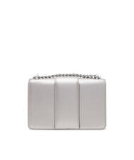 ARMANI EXCHANGE JODIE Borsa piccola a tracolla con catena gunmetal - Borse Donna - 4