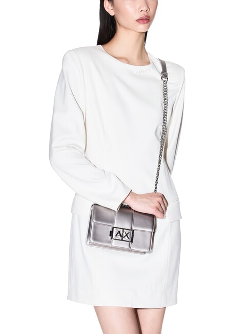 JODIE Borsa piccola a tracolla con catena gunmetal - Borse Donna