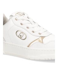 LIUJO ME 03 Sneakers in pelle con logo white - Scarpe Donna - 5