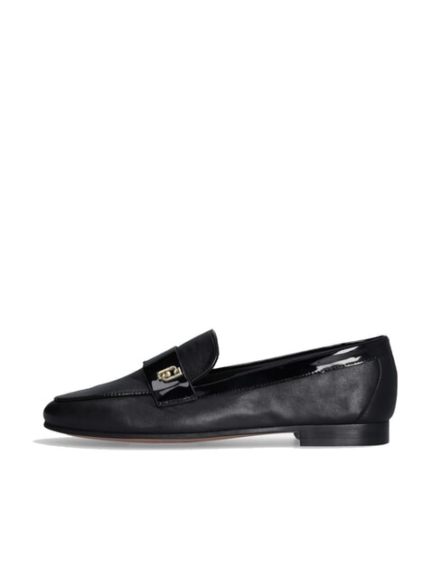 EMEL 05 Mocassini in pelle nero - Scarpe Donna