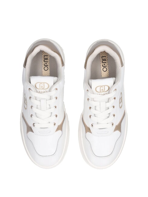 ME 03 Sneakers in pelle con logo white - Scarpe Donna