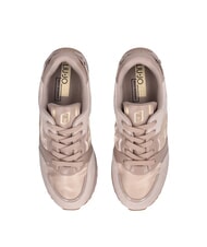 LIUJO MAXI WONDER 91 Sneakers platform inserti vernice neutro - Scarpe Donna - 4