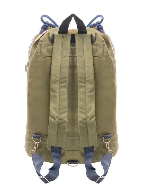 CABARDINE Sacca da mare in cotone militare scuro - Borse Donna