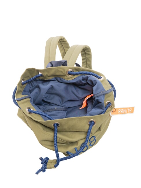 CABARDINE Sacca da mare in cotone militare scuro - Borse Donna