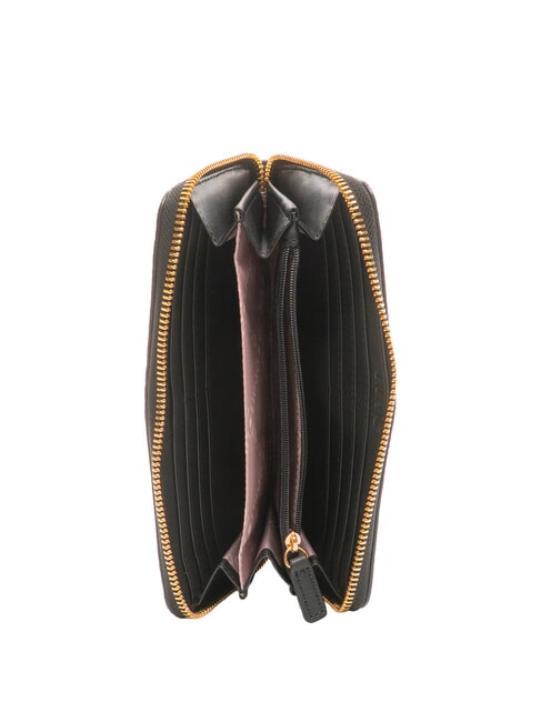 CALIWEN Portafoglio grande zip around NERO - Portafogli Donna