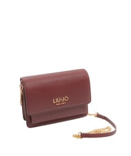 LIUJO CALIWEN Borsa piccola a tracolla con flap red wine - Borse Donna - 2