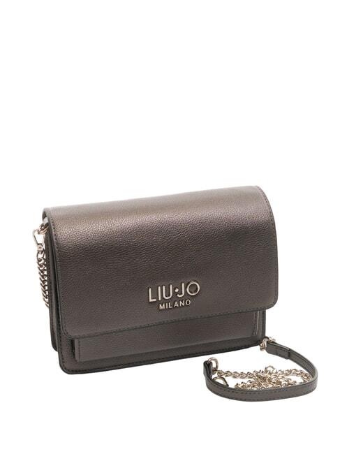 CALIWEN Borsa piccola a tracolla con flap antracite met. - Borse Donna