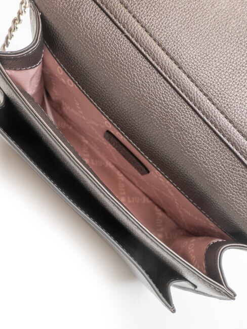 CALIWEN Borsa piccola a tracolla con flap antracite met. - Borse Donna