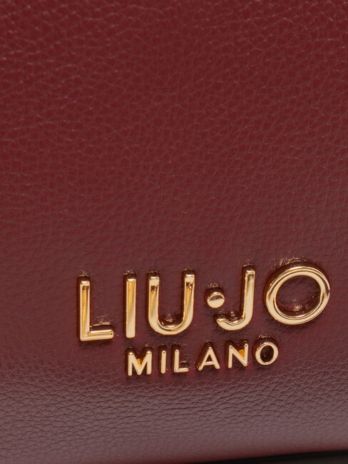 EVRIM Borsa a bauletto con borchiette red wine - Borse Donna