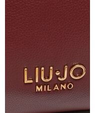 LIUJO EVRIM Borsa a bauletto con borchiette red wine - Borse Donna - 3