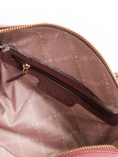 EVRIM Borsa a bauletto con borchiette red wine - Borse Donna