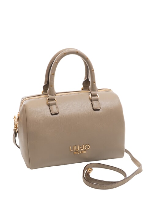 EVRIM Borsa a bauletto con borchiette desert taupe - Borse Donna