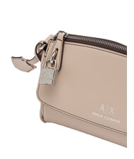 ARMANI EXCHANGE JANE Borsa a tracolla con lucchetto rose mirage/dark doha - Borse Donna - 3