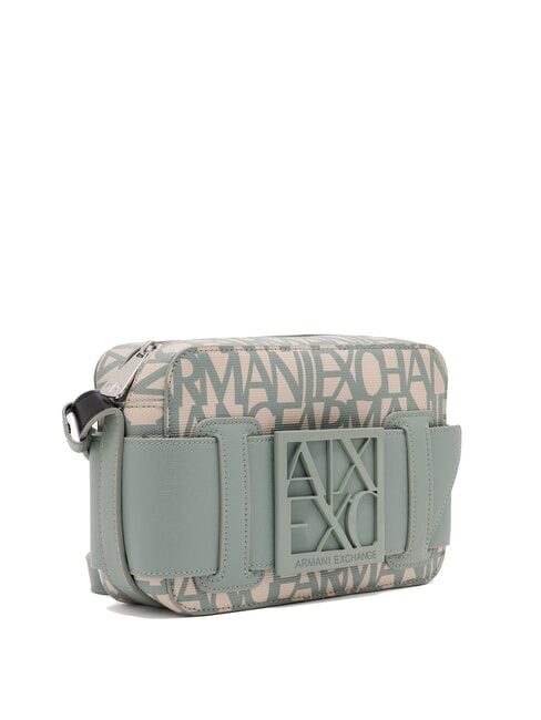 LOGO ALL OVER Camera case valley/sage - Borse Donna