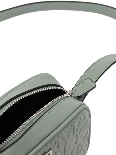 LOGO EMBOSSED Mini bag a tracolla sage - Borse Donna