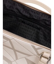 ARMANI EXCHANGE GYNGER Borsa a mano con tracolla white/valley - Borse Donna - 5