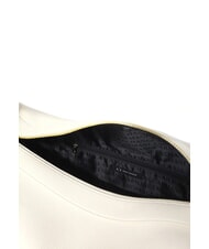 ARMANI EXCHANGE SUSIE SOFT Borsa sacca grande a spalla off white - Borse Donna - 4