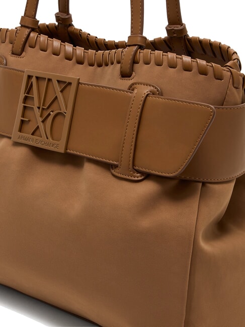 SUSIE SOFT Borsa shopping media light whisky - Borse Donna