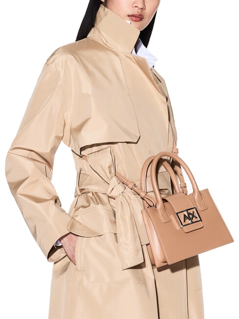 JODIE Borsa a cartelletta mini camel rose - Borse Donna