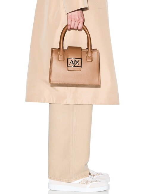 JODIE Borsa a cartelletta mini camel rose - Borse Donna