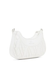 ARMANI EXCHANGE WAVE Borsa media traforata a tracolla brilliant white - Borse Donna - 2