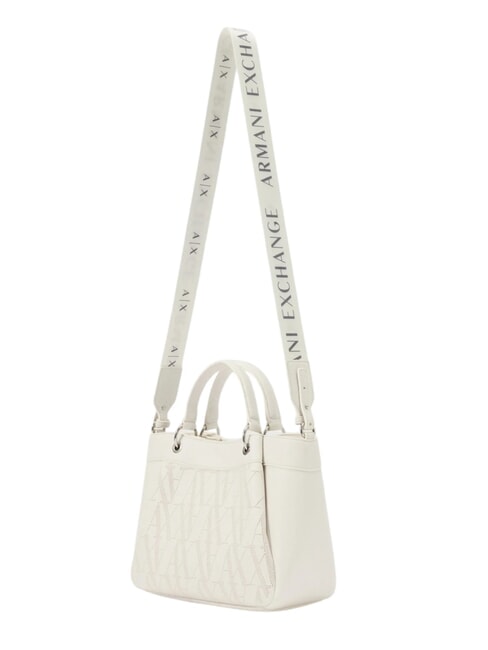 WAVE Borsa media traforata con tracolla brilliant white - Borse Donna