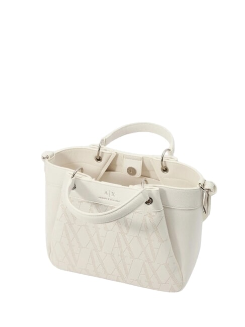 WAVE Borsa media traforata con tracolla brilliant white - Borse Donna