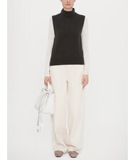 ARMANI EXCHANGE WAVE Borsa media traforata con tracolla brilliant white - Borse Donna - 5