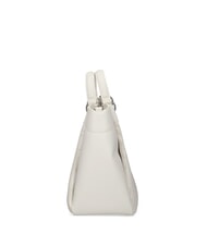 ARMANI EXCHANGE WAVE Borsa a mano grande traforata brilliant white - Borse Donna - 4