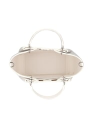 ARMANI EXCHANGE WAVE Borsa a mano grande traforata brilliant white - Borse Donna - 5