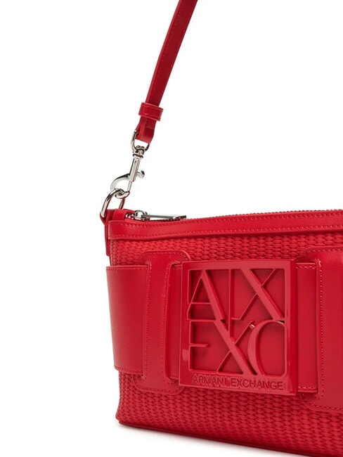SUSIE STRAW Borsa a spalla con logo red - Borse Donna