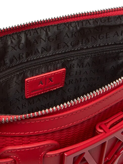 SUSIE STRAW Borsa a spalla con logo red - Borse Donna