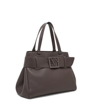 ARMANI EXCHANGE SUSIE SOFT Borsa a spalla con fibbia logata hot fudge - Borse Donna - 2