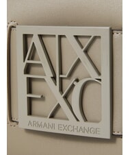 ARMANI EXCHANGE A|X BUCKLE Borsa a spalla brown bass - Borse Donna - 4