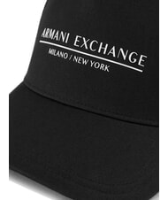 ARMANI EXCHANGE BASEBALL HAT Cappellino con stampa jet set - Cappelli - 3