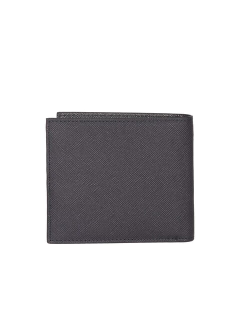 BARCELONA Portafoglio bifold in pelle saffiano deep navy - Portafogli Uomo