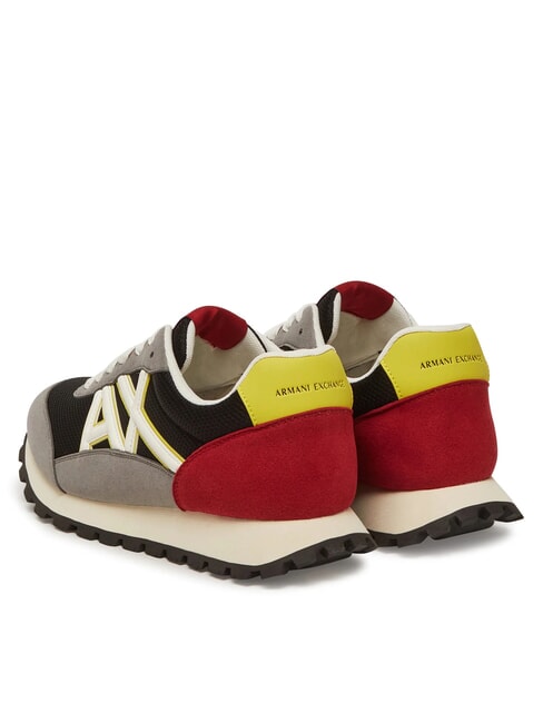 A|X Sneakers neut.grey+blk+yellow - Scarpe Uomo