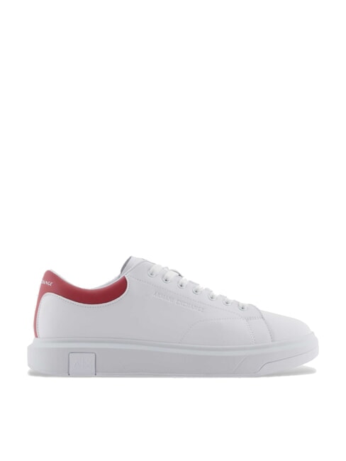 ACTION Sneakers in pelle op.white+cardinal - Scarpe Uomo