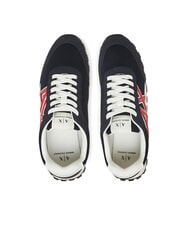ARMANI EXCHANGE A|X Sneakers deep navy+cardinal - Scarpe Uomo - 3