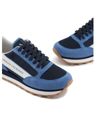 ARMANI EXCHANGE OSAKA Sneakers Uomo blue+navy+off white - Scarpe Uomo - 4