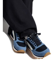 ARMANI EXCHANGE OSAKA Sneakers Uomo blue+navy+off white - Scarpe Uomo - 7