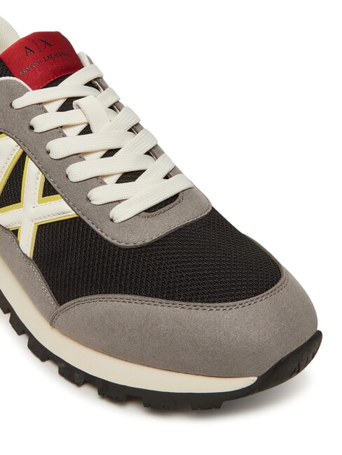 A|X Sneakers neut.grey+blk+yellow - Scarpe Uomo