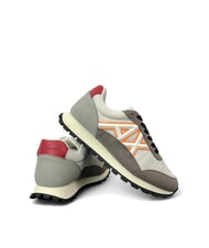 ARMANI EXCHANGE A|X Sneakers r.cash+off wht+or.fl - Scarpe Uomo - 5