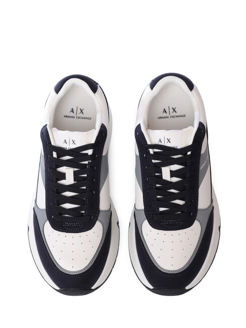 A|X Sneakers con dettagli a contrasto off white+deep navy - Scarpe Uomo