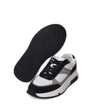ARMANI EXCHANGE A|X Sneakers con dettagli a contrasto off white+deep navy - Scarpe Uomo - 5