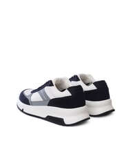 ARMANI EXCHANGE A|X Sneakers con dettagli a contrasto off white+deep navy - Scarpe Uomo - 4