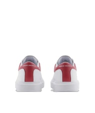 ARMANI EXCHANGE ACTION Sneakers in pelle op.white+cardinal - Scarpe Uomo - 4